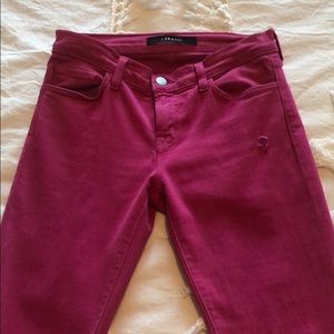 Pink J brand jeans